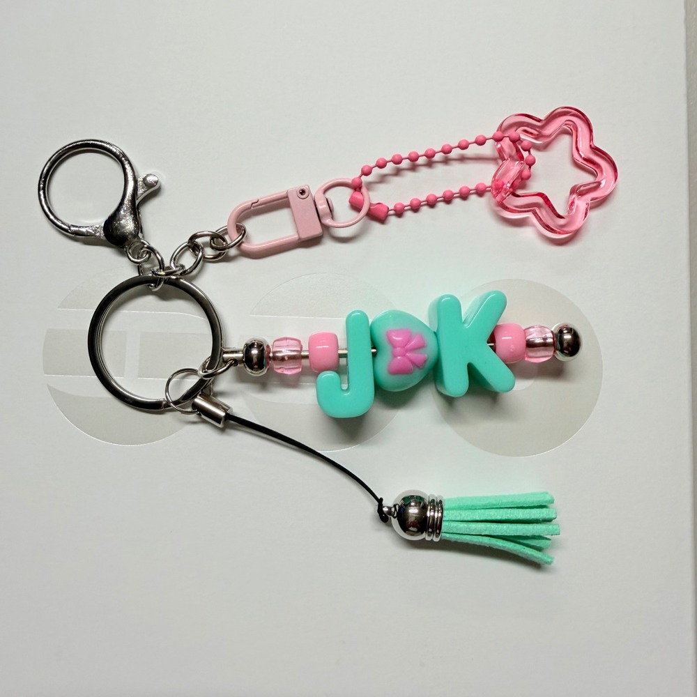 BTS JUNGKOOK JK Style Keychain
